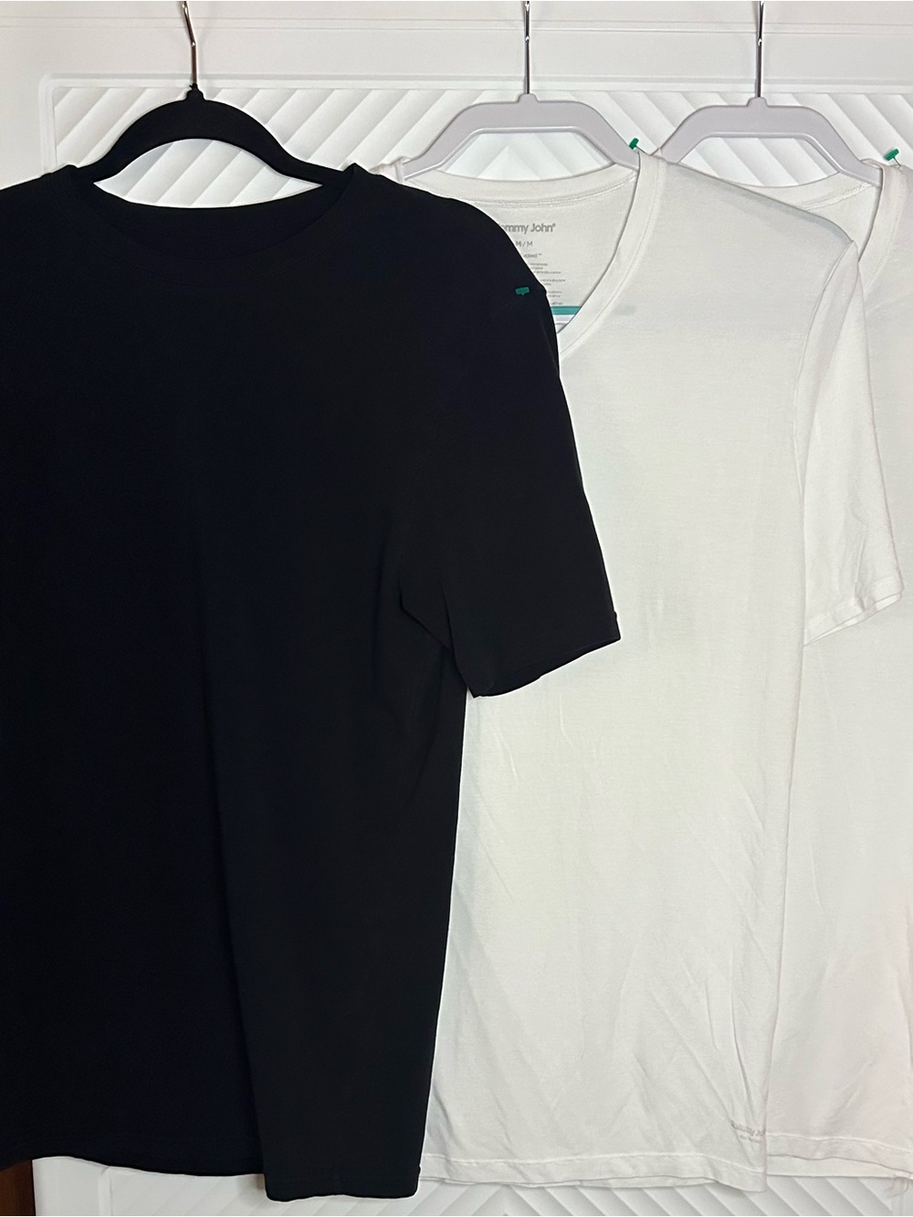 Tommy John Short Sleeve Tee Trio - Black & White